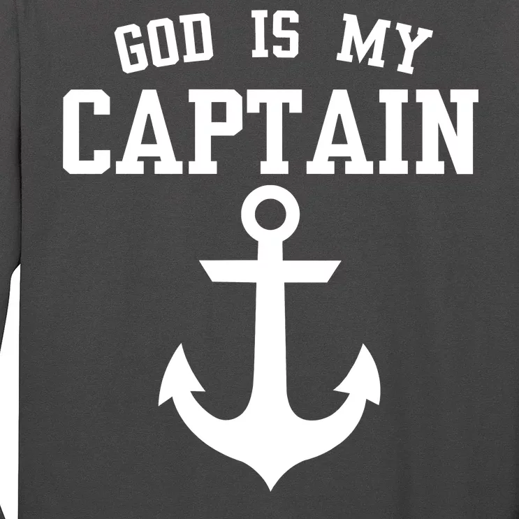 God Is My Captain Long Sleeve Shirt