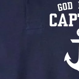 God Is My Captain Softstyle Adult Sport Polo