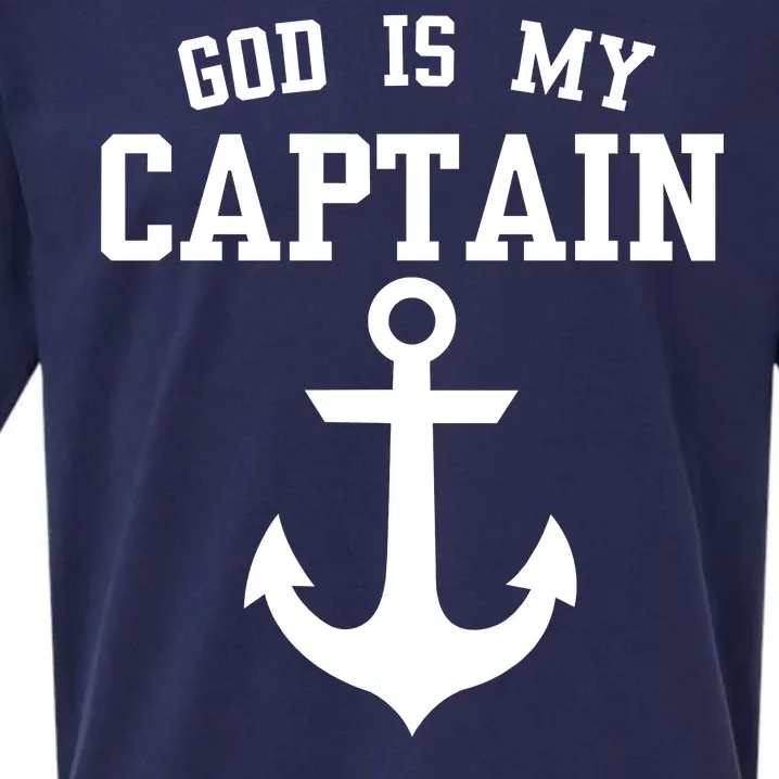 God Is My Captain Sueded Cloud Jersey T-Shirt