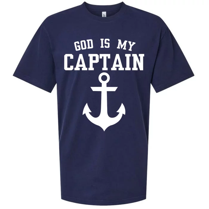 God Is My Captain Sueded Cloud Jersey T-Shirt