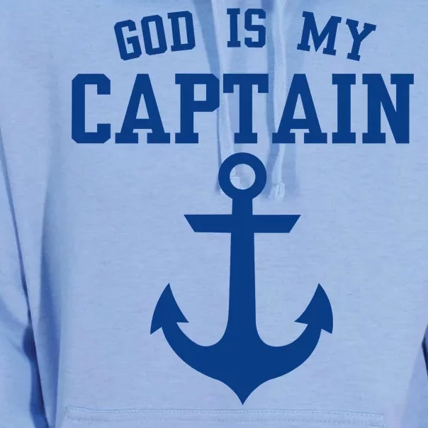 God Is My Captain Unisex Surf Hoodie