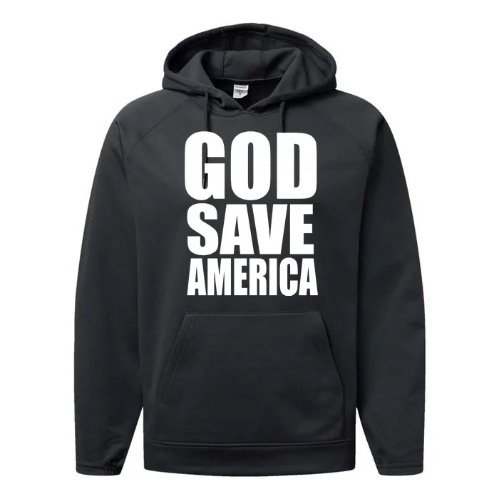 God Save America Performance Fleece Hoodie