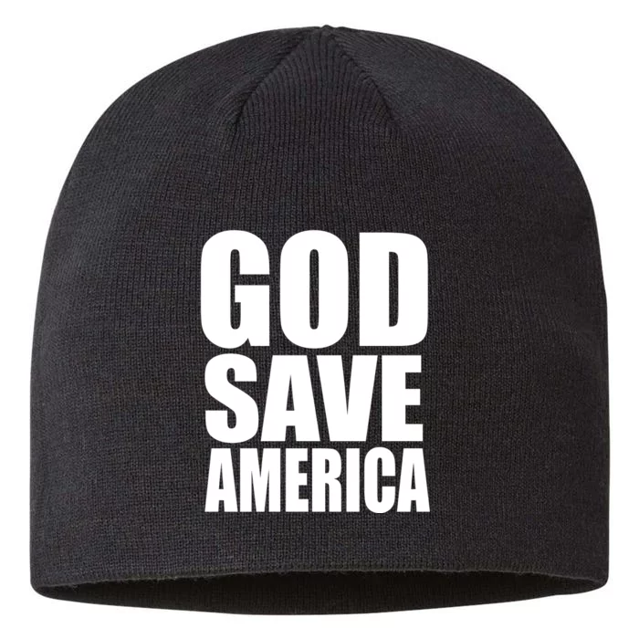 God Save America 8 1/2in Sustainable Knit Beanie