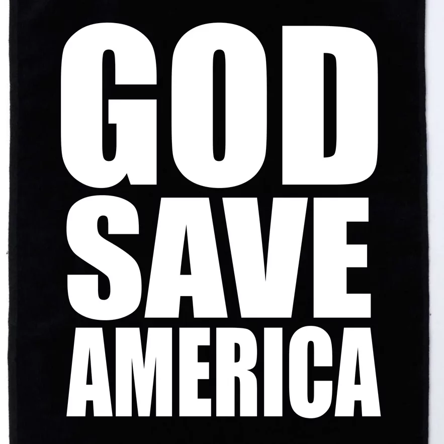 God Save America Platinum Collection Golf Towel