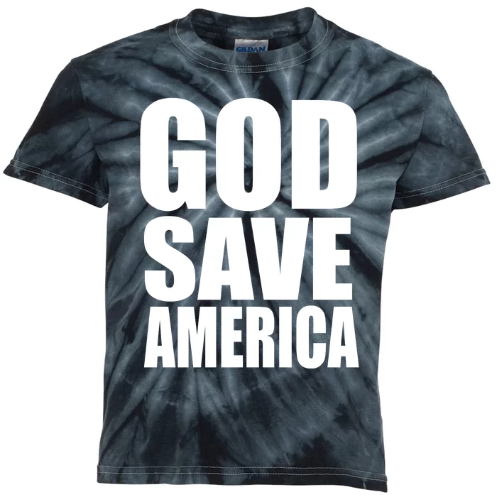 God Save America Kids Tie-Dye T-Shirt