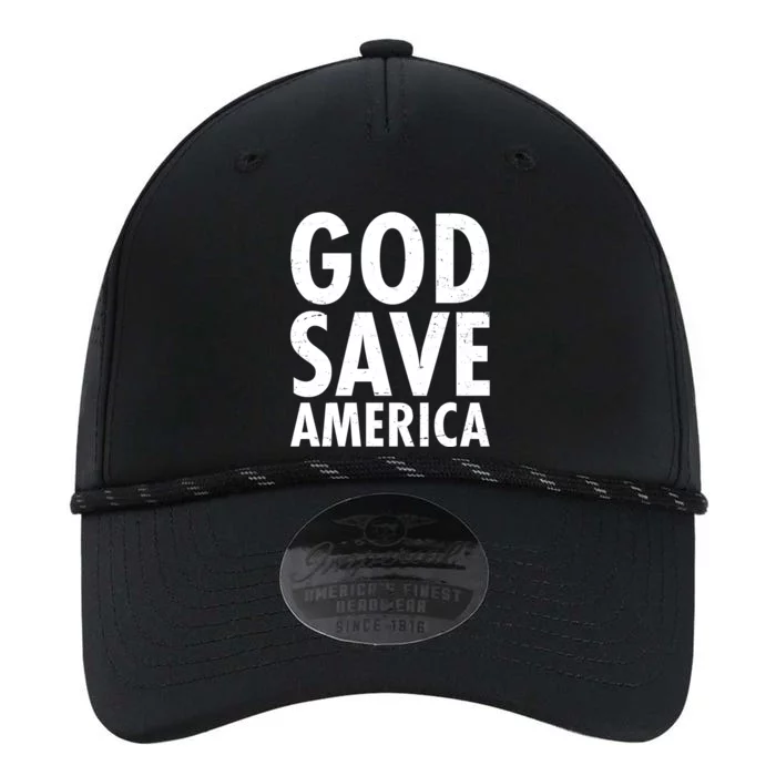 God Save America USA Religious Performance The Dyno Cap