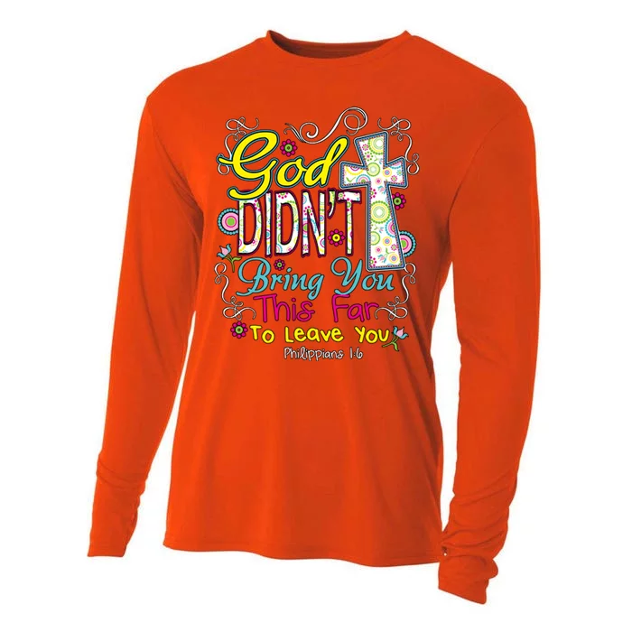 God Won't Leave You Cooling Performance Long Sleeve Crew