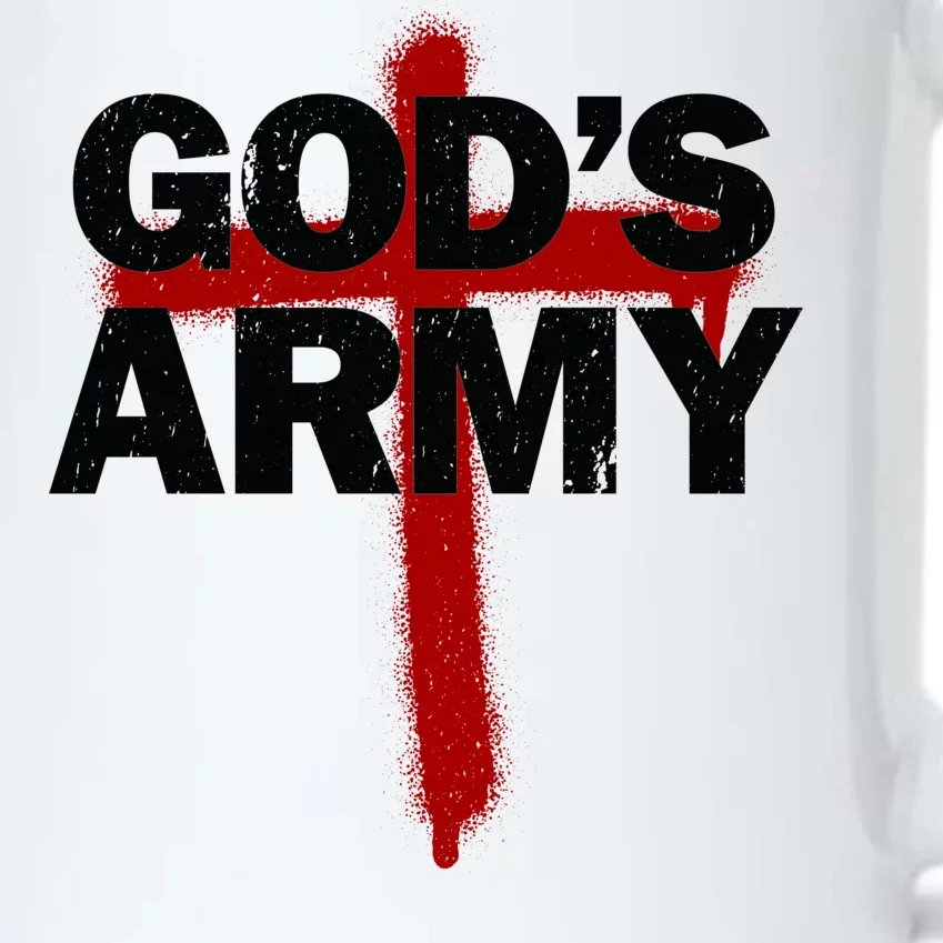 God's Army Black Color Changing Mug