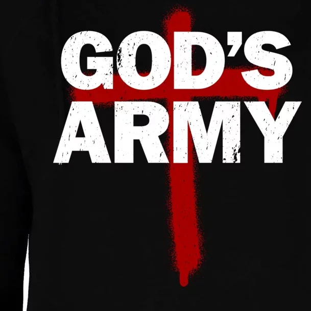 God's Army Womens Funnel Neck Pullover Hood