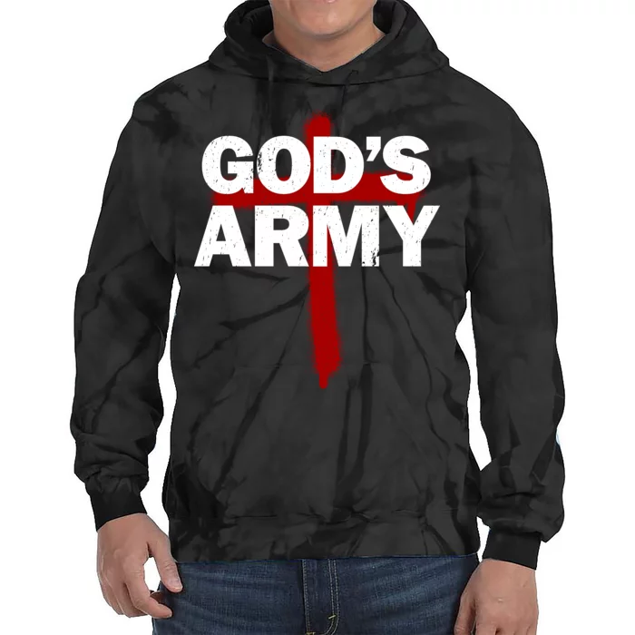 God's Army Tie Dye Hoodie