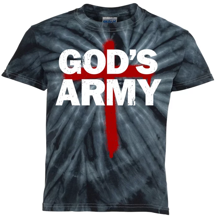 God's Army Kids Tie-Dye T-Shirt