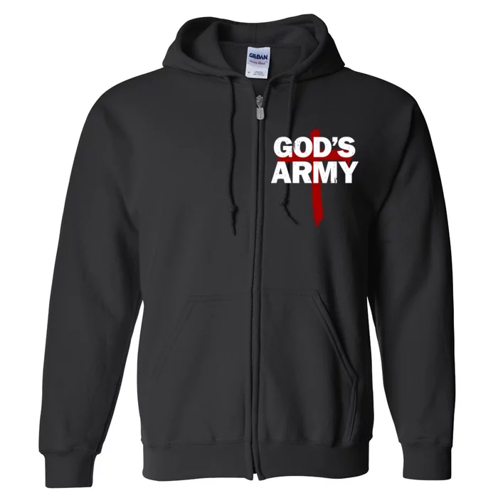 God's Army Full Zip Hoodie