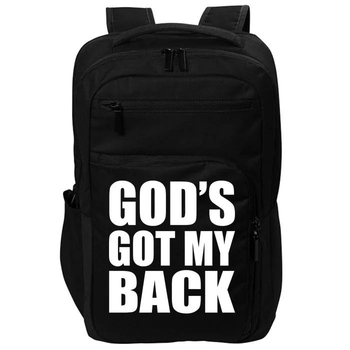 God's Got My Back Impact Tech Backpack