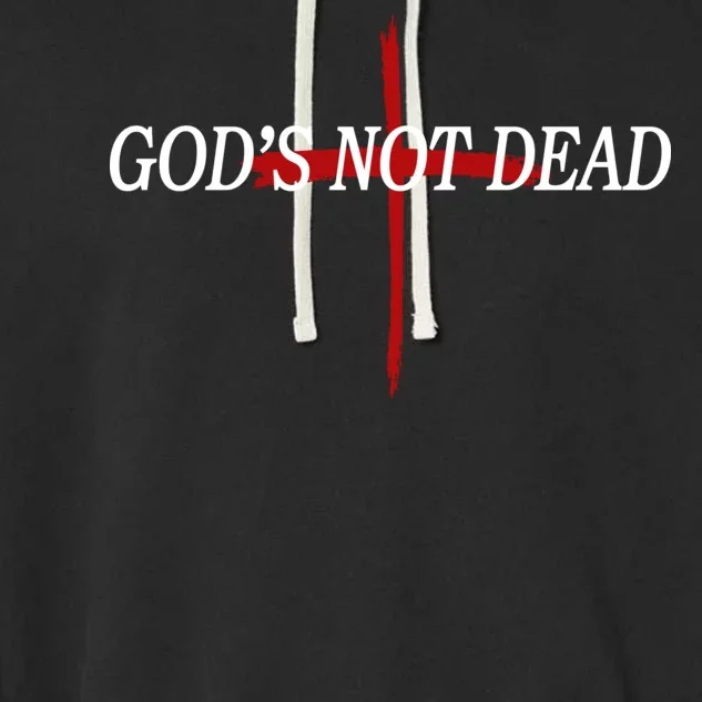 God's Not Dead Garment-Dyed Fleece Hoodie