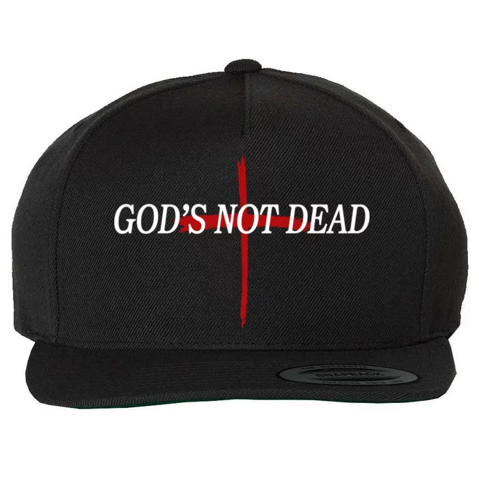 God's Not Dead Wool Snapback Cap