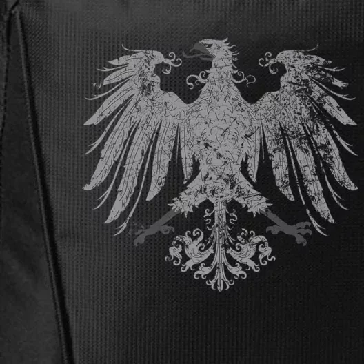 German Oktoberfest Eagle Coat Of Arms Heraldry Design Premium City Backpack