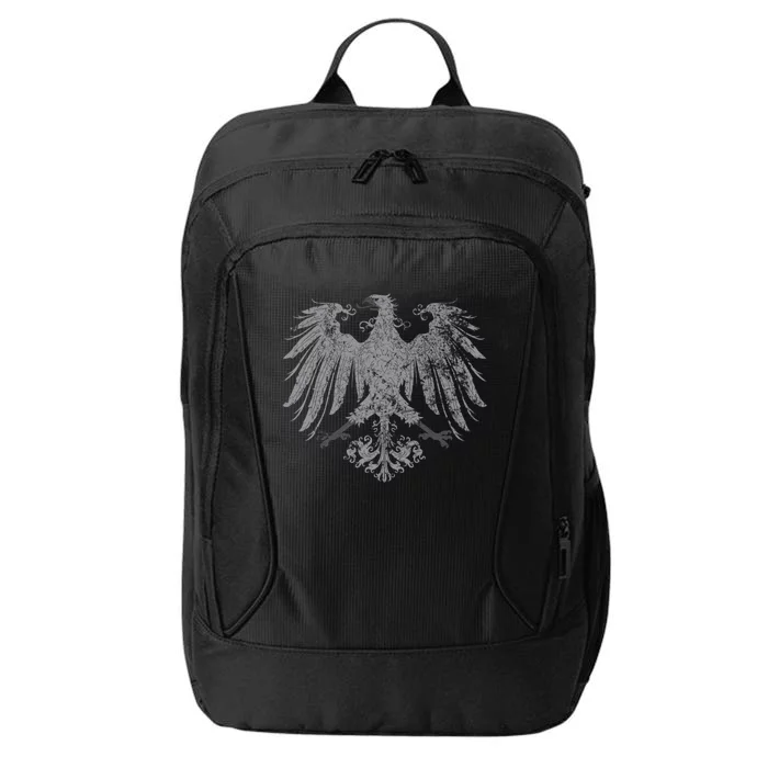 German Oktoberfest Eagle Coat Of Arms Heraldry Design Premium City Backpack