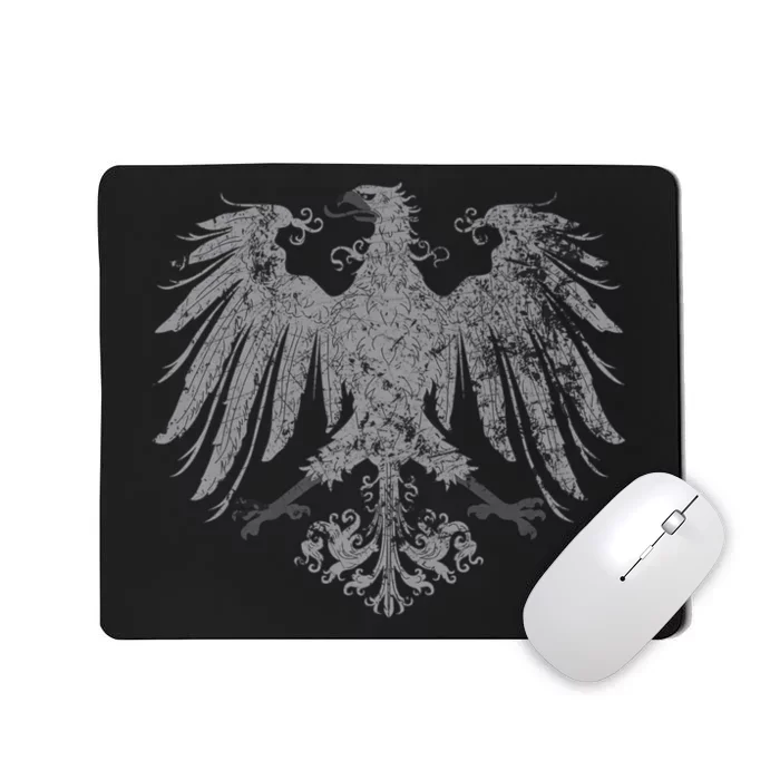 German Oktoberfest Eagle Coat Of Arms Heraldry Design Premium Mousepad