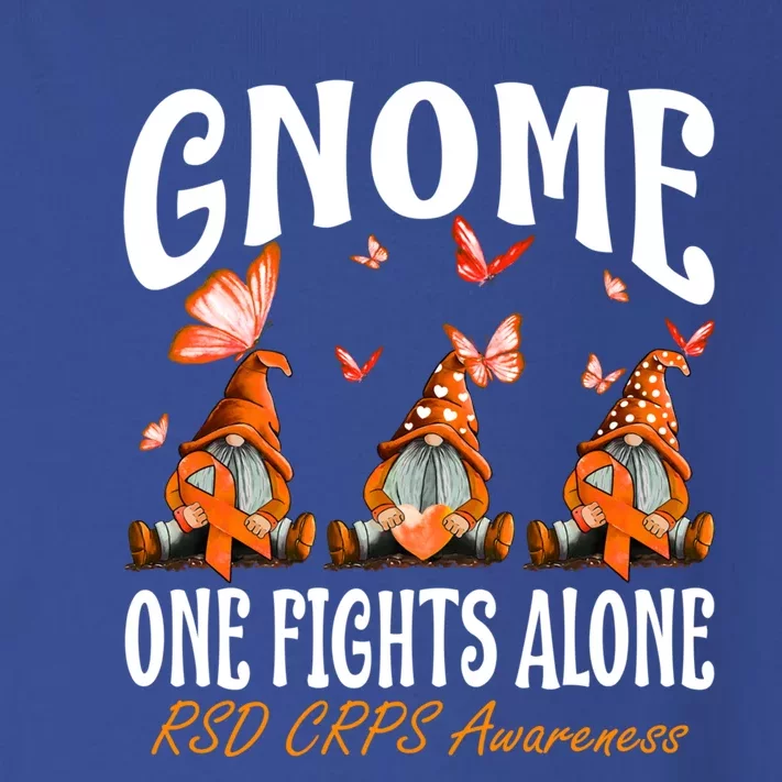 Gnome One Fights Alone Rsd Crps Awareness Great Gift Toddler Long Sleeve Shirt