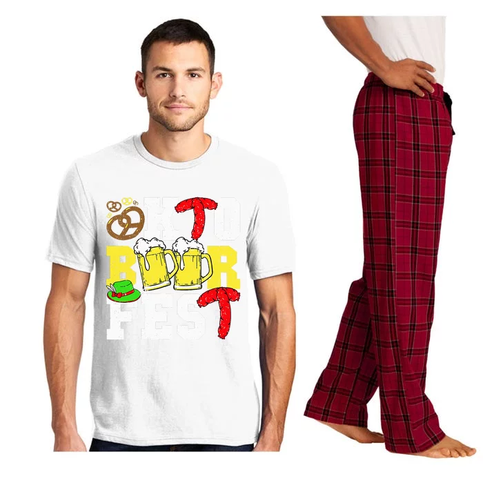 German Oktoberfest Funny Oktoberfest Germany Pajama Set