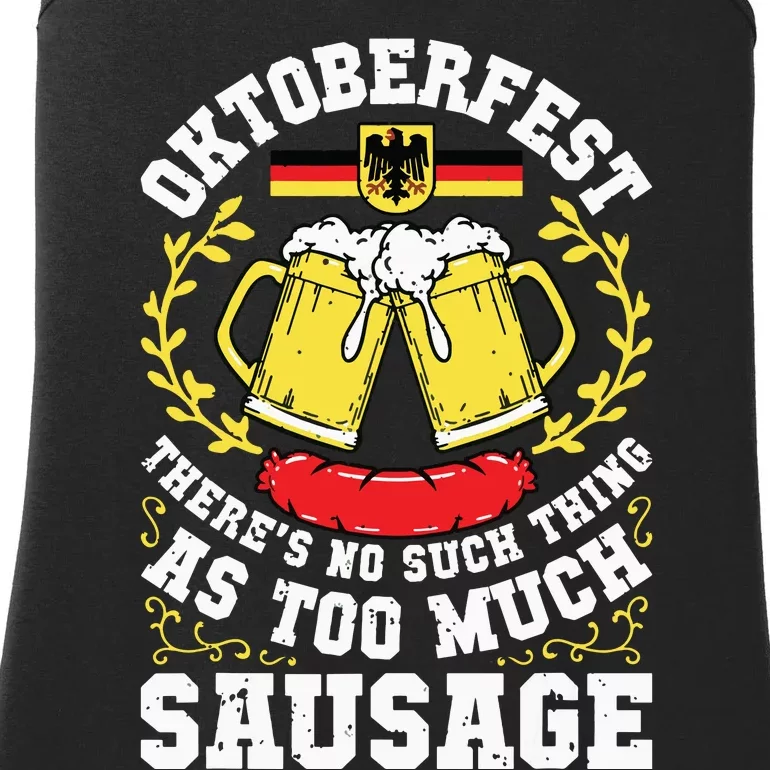 German Oktoberfest Funny Octoberfest Party Germany Ladies Essential Tank