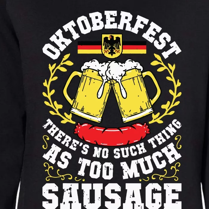 German Oktoberfest Funny Octoberfest Party Germany Womens California Wash Sweatshirt