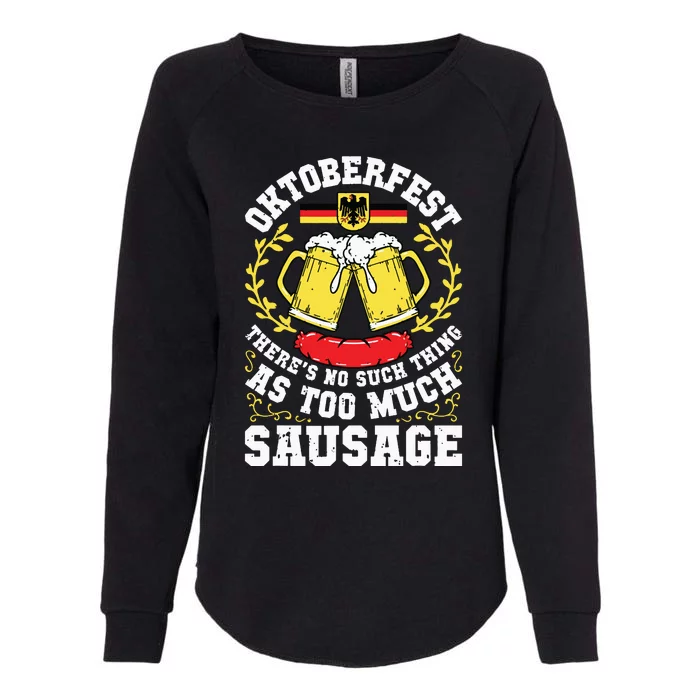 German Oktoberfest Funny Octoberfest Party Germany Womens California Wash Sweatshirt