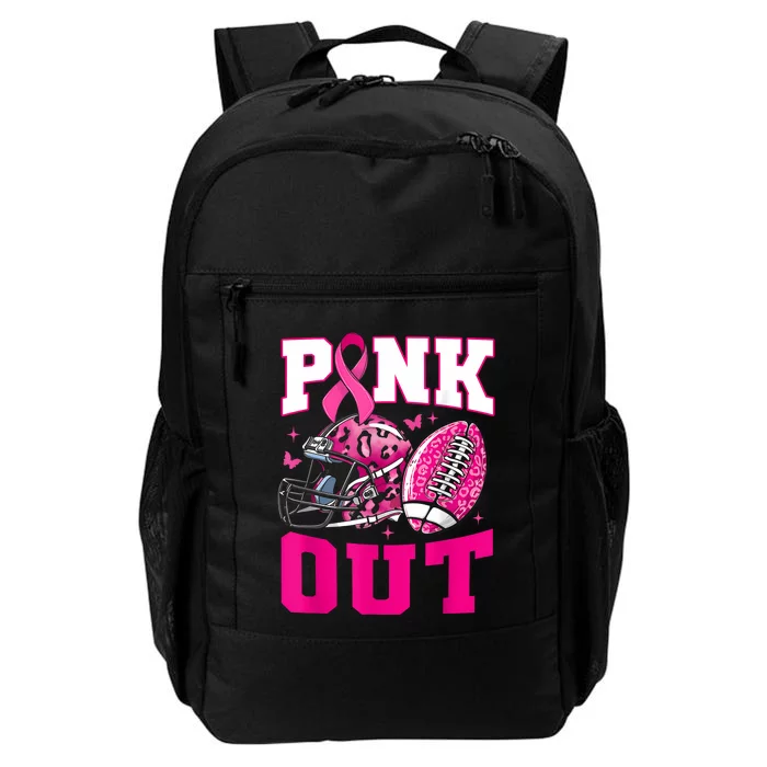 Gift Out Football Team Breast Cancer Awareness Month Daily Commute Backpack