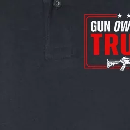 Gun Owners For Trump Softstyle Adult Sport Polo