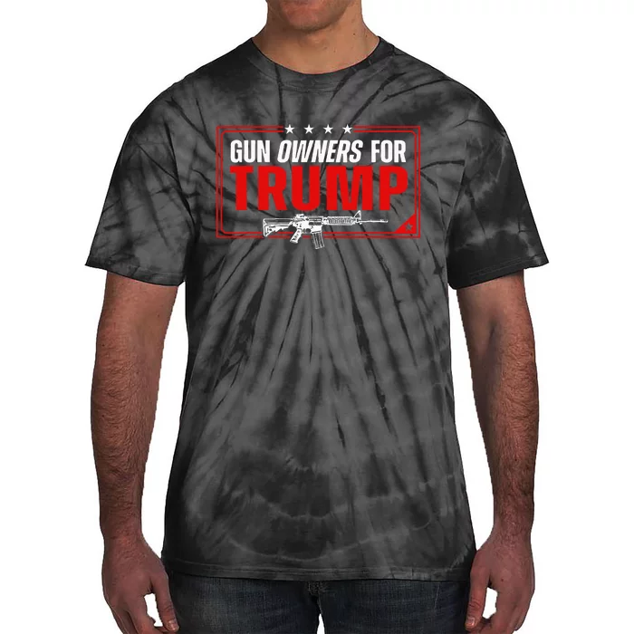 Gun Owners For Trump Tie-Dye T-Shirt