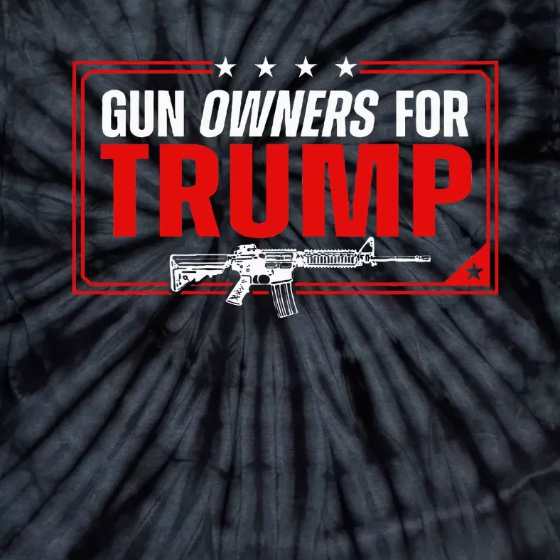 Gun Owners For Trump Tie-Dye T-Shirt