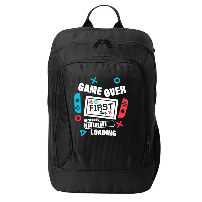 Game Over First Day Of School City Backpack