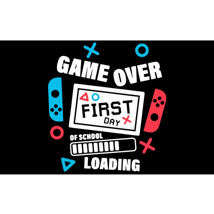 Game Over First Day Of School Bumper Sticker