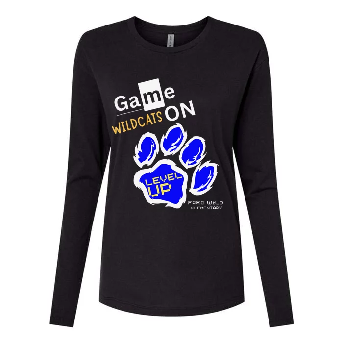 Game On Fwe Womens Cotton Relaxed Long Sleeve T-Shirt