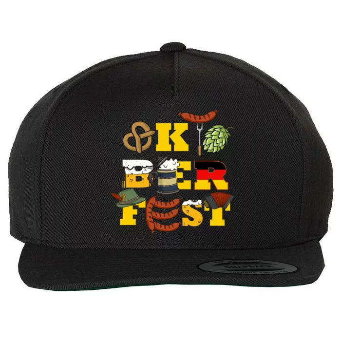 German Oktoberfest Funny Oktoberfest Costume Oktoberfest Wool Snapback Cap