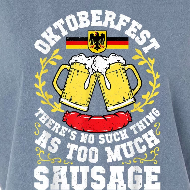 German Oktoberfest Funny Octoberfest Party Women Germany Garment-Dyed Women's Muscle Tee