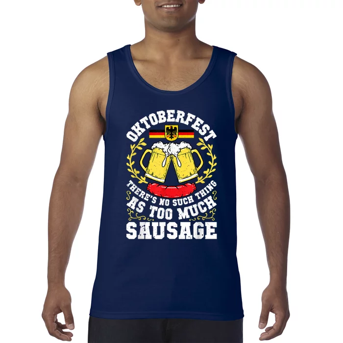 German Oktoberfest Funny Octoberfest Party Women Germany Tank Top