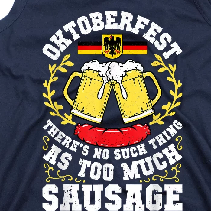 German Oktoberfest Funny Octoberfest Party Women Germany Tank Top