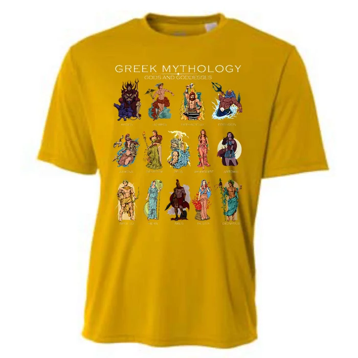 Gods Of Greek Mythology Cooling Performance Crew T-Shirt