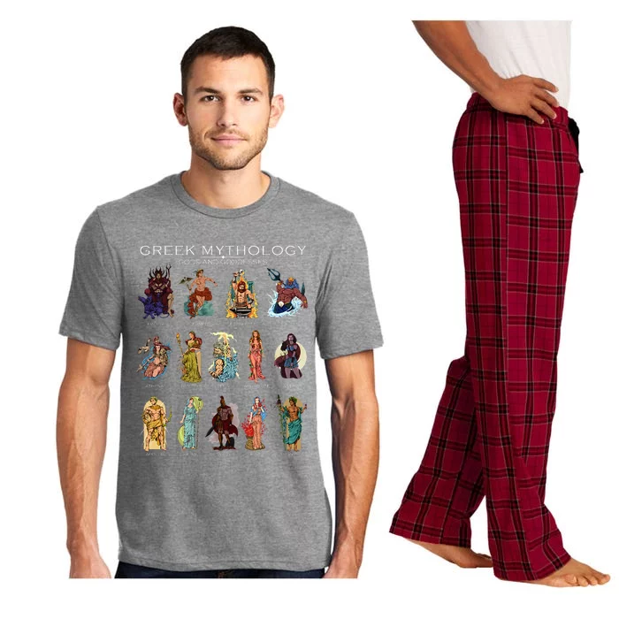 Gods Of Greek Mythology Pajama Set