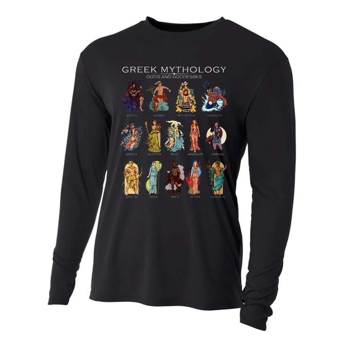 Gods Of Greek Mythology Cooling Performance Long Sleeve Crew