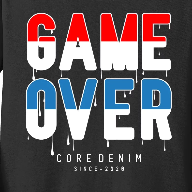 Game Over Kids Long Sleeve Shirt