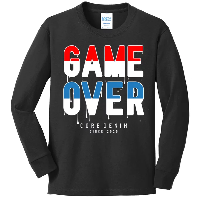 Game Over Kids Long Sleeve Shirt