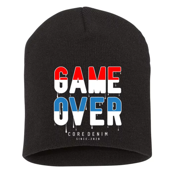 Game Over Short Acrylic Beanie