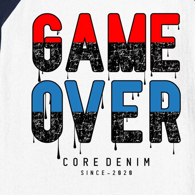 Game Over Baseball Sleeve Shirt