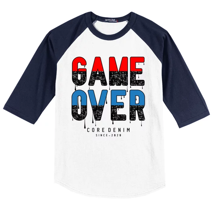 Game Over Baseball Sleeve Shirt