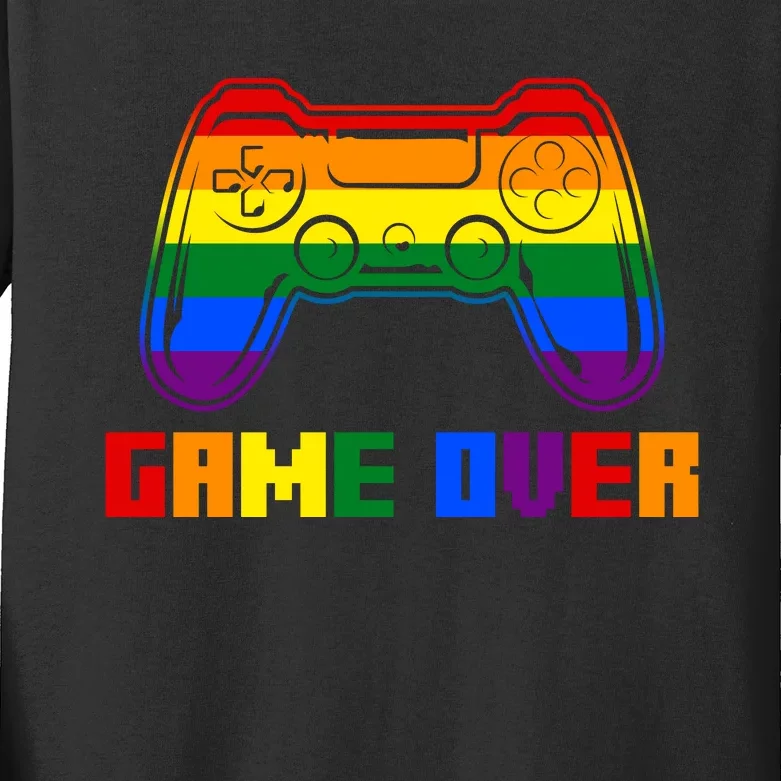 Game Over Kids Long Sleeve Shirt