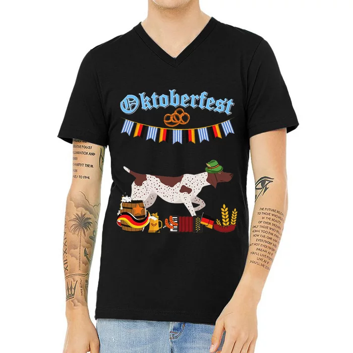 GSP Oktoberfest V-Neck T-Shirt