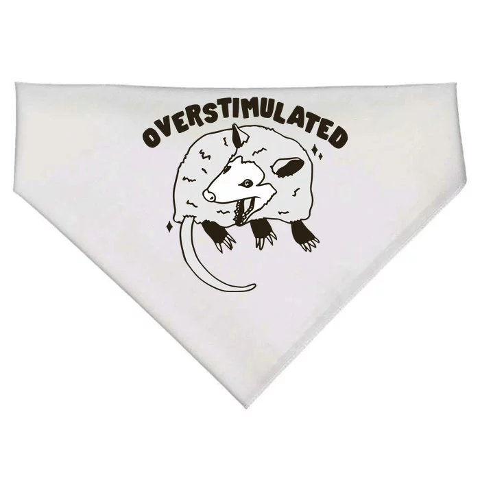 Gotfunny Overstimulated USA-Made Doggie Bandana