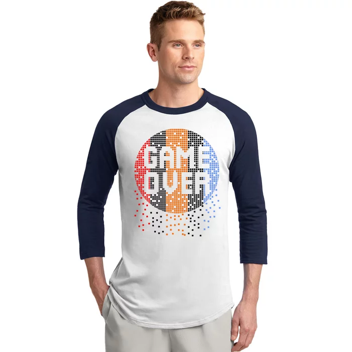 Game Over Baseball Sleeve Shirt